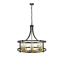 Подвесная люстра Arte Lamp Avior A7011SP-8BK