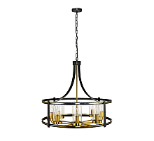 Подвесная люстра Arte Lamp Avior A7011SP-8BK