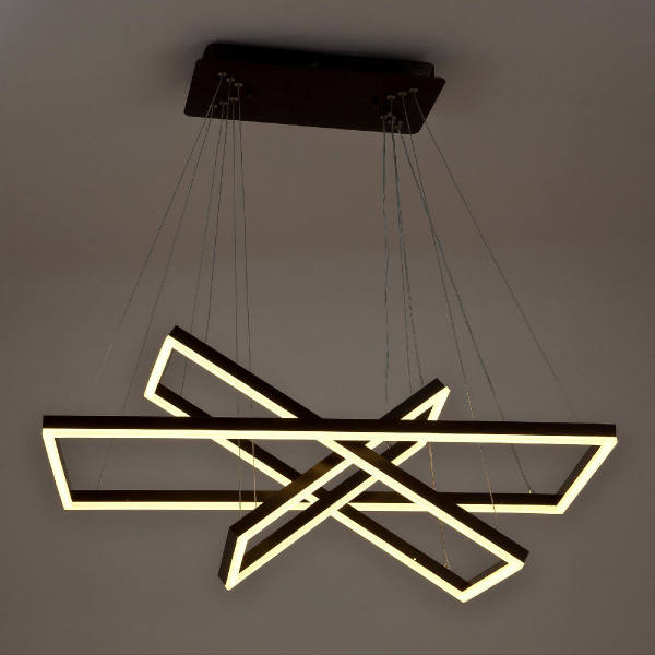 Подвесная люстра LED4U L11001-3HL BR Подвесная люстра LED4U L11001-3HL BR