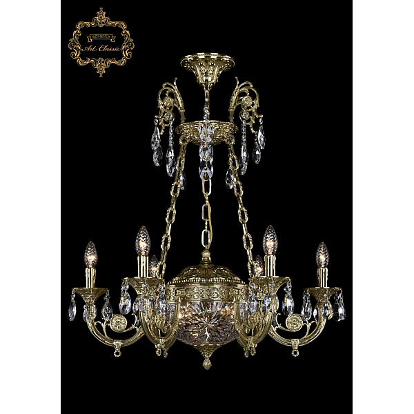 Подвесная люстра Art Classic 31.44.6.KR175SP.250IT.G.Sp.Clear.1A