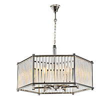 Подвесная люстра iLamp Rich P9509-6 Nickel