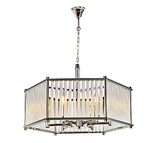 Подвесная люстра iLamp Rich P9509-6 Nickel