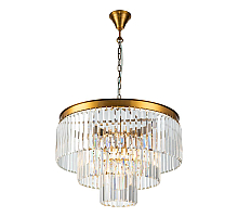Подвесная люстра iLamp Triumph 7383/8P Brass