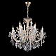 Подвесная люстра Crystal Lux CRISTELLE SP8+4 GOLD