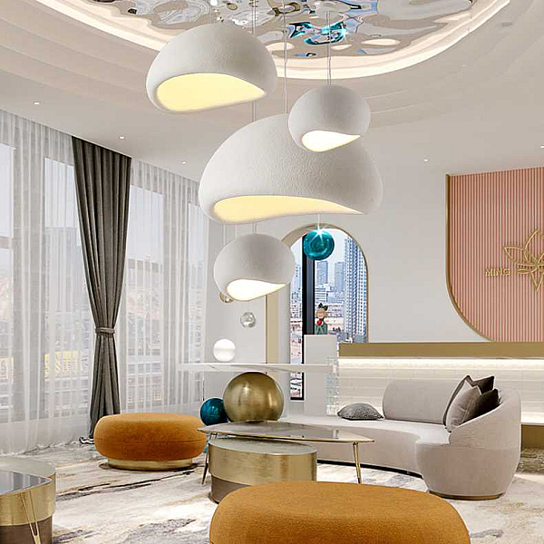 Подвесная люстра Imperium Loft Cemencloud A D40 Grey 219859-23