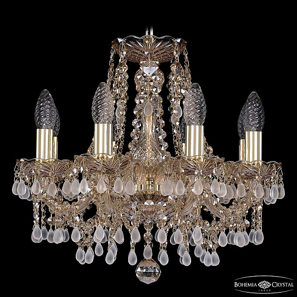 Подвесная люстра Bohemia Ivele Crystal 1410/8/141 G V0300 M721