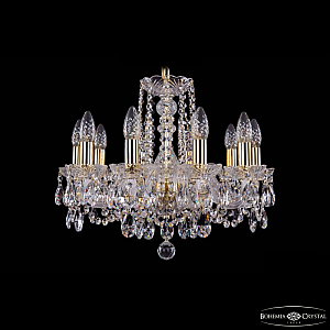 Подвесная люстра Bohemia Ivele Crystal 1402/10/160 G