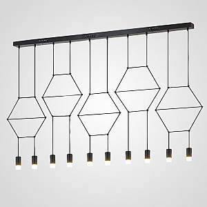 Подвесной светильник ImperiumLoft Vibia Wireflow 74888-22