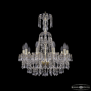 Подвесная люстра Bohemia Ivele Crystal 1403/10/195/XL-65 G