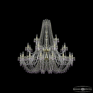Подвесная люстра Bohemia Ivele Crystal 1410/16+8+4/460/2d G V7010