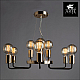 Подвесная люстра Arte Lamp Gelo A6001LM-9BK