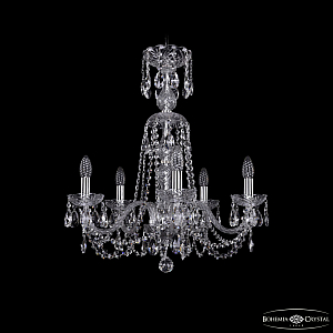 Подвесная люстра Bohemia Ivele Crystal 1402/5/195/XL-64 Ni