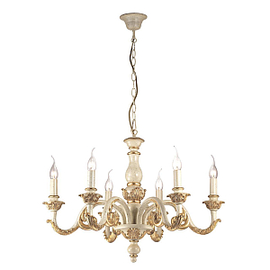 Подвесная люстра Ideal Lux Giglio SP6 Oro 075327