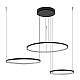 Подвесная люстра Nowodvorski Circolo Led Black 10817