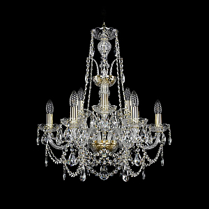 Подвесная люстра Bohemia Ivele Crystal 1411/6+3/195/XL-65 G