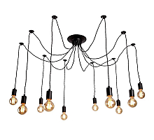 Подвесная люстра Arte Lamp 76 A9184SP-10BK