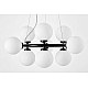 Подвесной светильник Lumina Deco Marsiada LDP 6033-9 BK