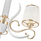 Подвесная люстра Arte Milano Florentia-3857 303857/3 Wh/Gd