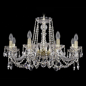 Подвесная люстра Bohemia Ivele Crystal 1402/8/240 G