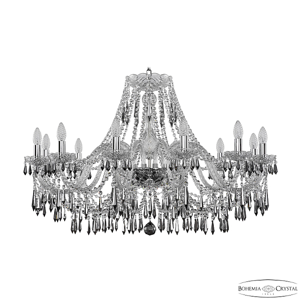 Подвесная люстра Bohemia Ivele Crystal 1403/12/300 Ni K731