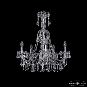 Подвесная люстра Bohemia Ivele Crystal 1403/5/195/XL-65 Ni