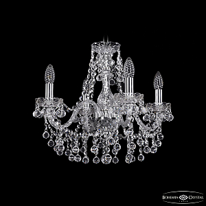 Подвесная люстра Bohemia Ivele Crystal 1409/4/160 Ni