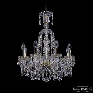 Подвесная люстра Bohemia Ivele Crystal 1403/8/160/XL-60 G
