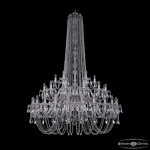 Подвесная люстра Bohemia Ivele Crystal 1402/24+12+6/460/h-176/2d Ni