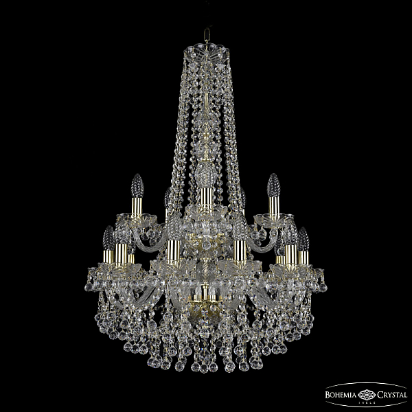 Подвесная люстра Bohemia Ivele 1409/10+5/195/h-83/2d G