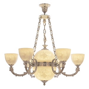 Подвесная люстра Bohemia Ivele Crystal Florence 71009P/6/210 NW P1 U Pair FD2M