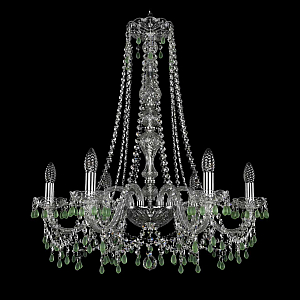 Подвесная люстра Bohemia Ivele Crystal 1410/6/240/h-74 Ni V5001