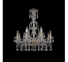 Подвесная люстра Bohemia Ivele Crystal 1413/8+4/220/XL-73 G