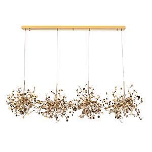 Подвесная люстра Crystal Lux GARDEN SP3х4 L1600 GOLD