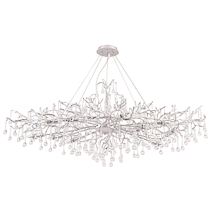 Подвесная люстра Crystal Lux REINA V2 SP12 L1500 SILVER PATINA