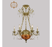 Подвесная люстра Art Classic 31.51.6.CK125SP.250SP.G.Sp.Amber.1D