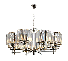 Подвесная люстра iLamp Staten Island P9514-8 Nickel