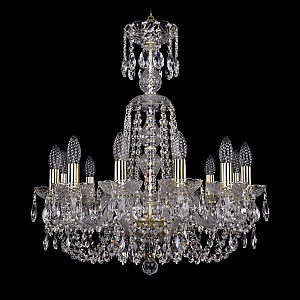 Подвесная люстра Bohemia Ivele Crystal 1402/12/195/XL-64 G