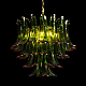 Подвесная люстра Loft IT Lilou 10600/600 Green red