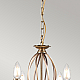 Подвесная люстра Elstead Lighting AG8-AGED-BRASS