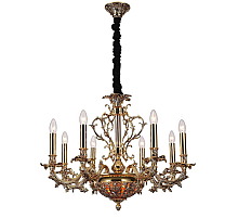 Подвесная люстра Lucia Tucci Firenze 1780.8.2 Antique Gold