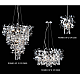 Подвесная люстра Crystal Lux Romeo SP10 Chrome D600