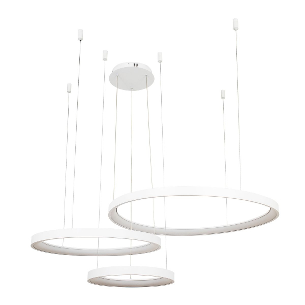 Подвесная люстра LED4U L8806-800-580-380 WH Подвесная люстра LED4U L8806-800-580-380 WH
