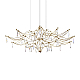Подвесная люстра Loft IT Mira 10587/1000 Gold Asfour