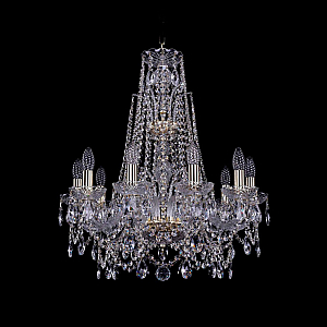 Подвесная люстра Bohemia Ivele Crystal 1411/10/195/XL-65 G
