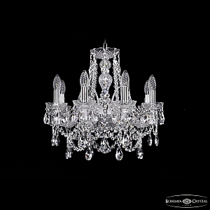 Подвесная люстра Bohemia Ivele Crystal 1411/8/160 Ni