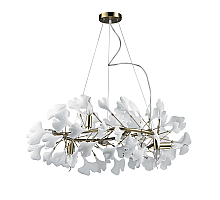 Подвесная люстра Delight Collection 10881P/R800 gold/white