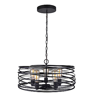 Подвесная люстра Toplight Carol TL1187H-05BK
