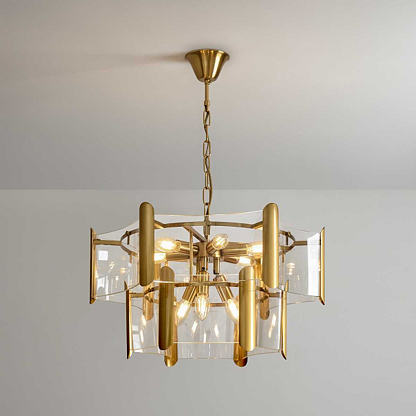 Подвесная люстра Freya Люмьер / Lumiere FR5516PL-09BS