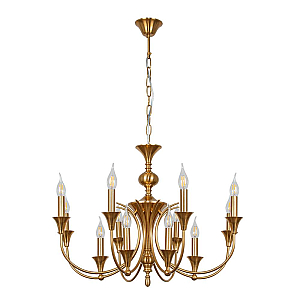 Подвесная люстра Arte Lamp Collinetta A4094LM-12PB