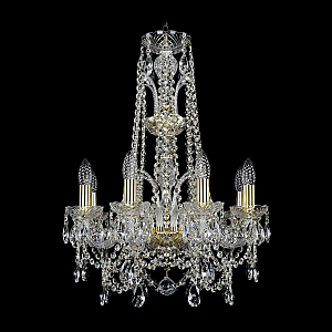 Подвесная люстра Bohemia Ivele Crystal 1411/8/160/XL-65 G